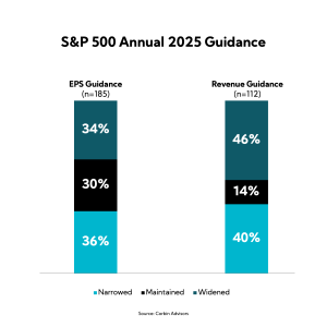 Chart: S&P 500 Annual 2025 Guidance
